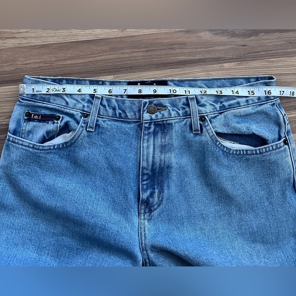 Vtg 90s LEI Embellished Denim Y2K Club Bratz Doll Skater Flare Bootcut Jeans 32” - Picture 9 of 11